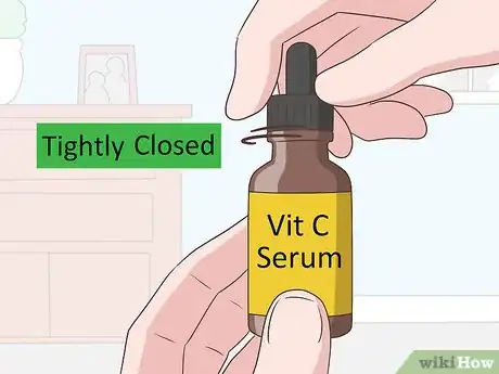 Image intitulée Store Vitamin C Serum Step 1