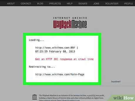 Image intitulée Use the Internet Archive's Wayback Machine Step 5