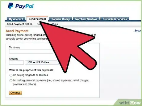 Image intitulée Use PayPal to Transfer Money Step 10