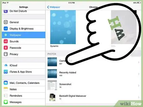 Image intitulée Change the Home Screen Background on an iPad Step 6