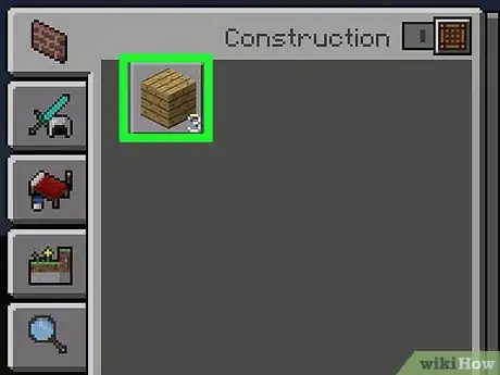 Image intitulée Make a Crafting Table in Minecraft Step 5