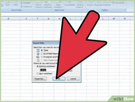 Image intitulée Embed a SQL Query in Microsoft Excel Step 8