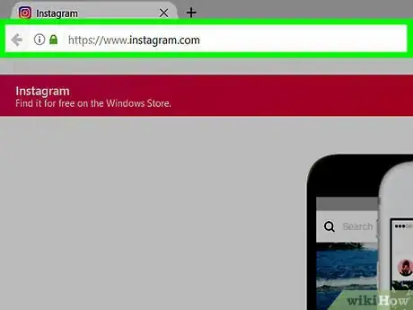 Image intitulée Open an Instagram Account Through PC Step 1