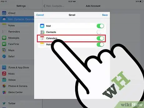 Image intitulée Add Gmail Calendars to an iPad Step 6