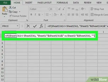 Image intitulée Compare Data in Excel Step 15
