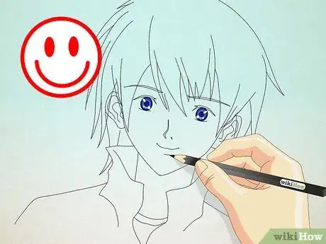 Image intitulée Draw a Manga Face (Male) Step 10