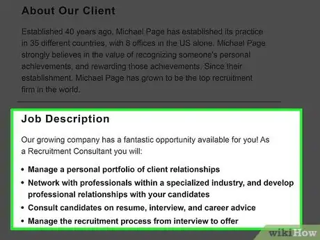 Image intitulée Write a Cover Letter for a Recruitment Consultant Step 2