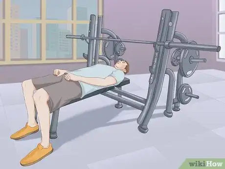 Image intitulée Bench Press Step 1