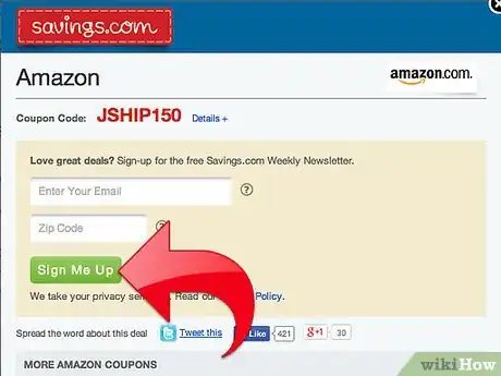 Image intitulée Get Amazon Promotional Codes Step 10