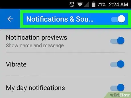 Image intitulée Change the Notification Sound on Facebook Messenger on Android Step 4