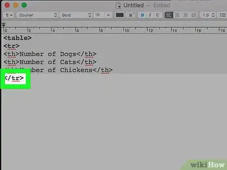 Image intitulée Create a Table in HTML Step 6