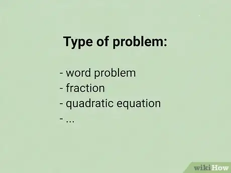 Image intitulée Solve Math Problems Step 1