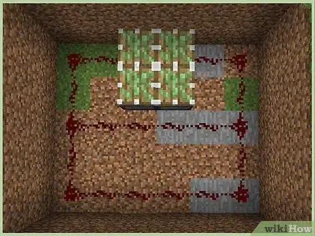Image intitulée Build a Piston Drawbridge in Minecraft Step 3