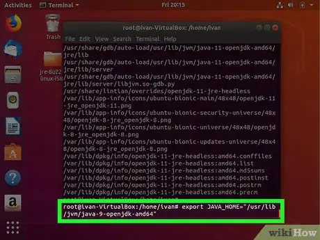 Image intitulée Set Up Your Java_Home Path in Ubuntu Step 7