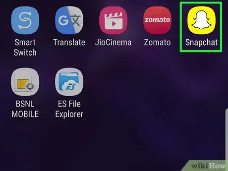 Image intitulée Log in to Snapchat Step 1