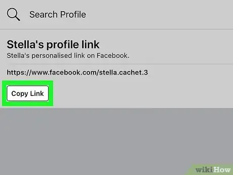 Image intitulée Find a Facebook URL on iPhone or iPad Step 4