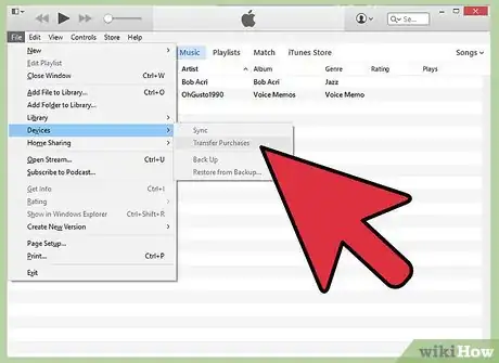 Image intitulée Transfer Purchases from an iPhone to iTunes Step 7