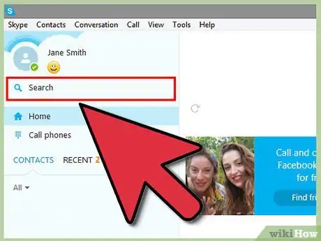 Image intitulée Add Contacts to Skype Step 8