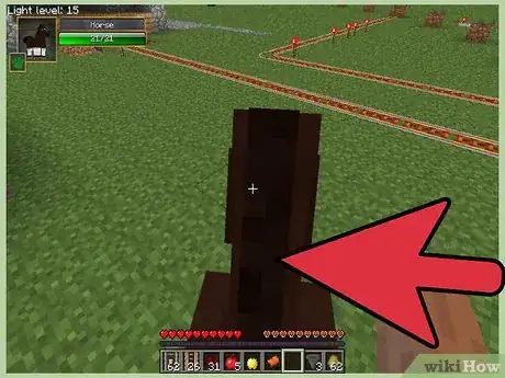 Image intitulée Tame a Horse in Minecraft Step 4