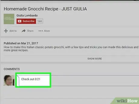 Image intitulée Link to a Certain Time in a YouTube Video's Comment Box Step 11