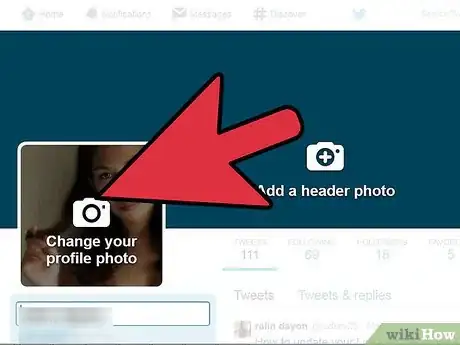 Image intitulée Change Your Profile Picture on Twitter Step 5