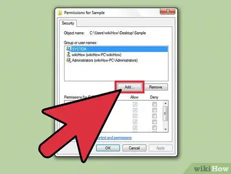 Image intitulée Change File Permissions on Windows 7 Step 6