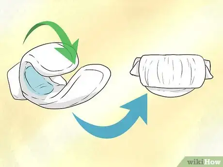 Image intitulée Dispose of Sanitary Pads Step 1