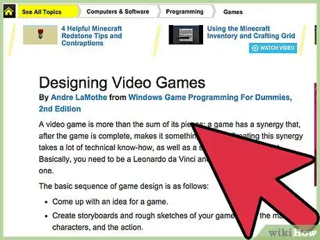 Image intitulée Make a Video Game from Scratch Step 5