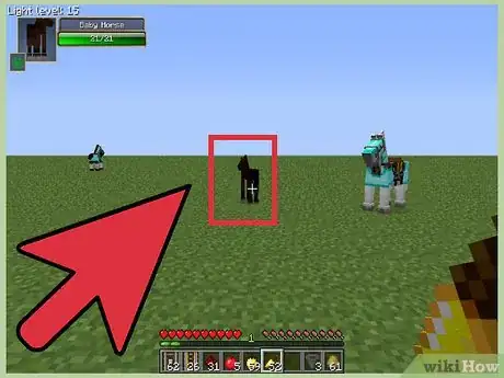 Image intitulée Tame a Horse in Minecraft Step 9