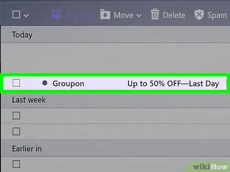 Image intitulée Unsubscribe from Groupon Step 2