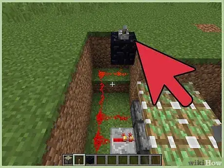 Image intitulée Build a Piston Drawbridge in Minecraft Step 5