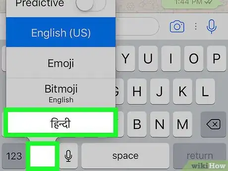 Image intitulée Write in Hindi on WhatsApp Step 20