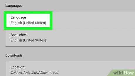 Image intitulée Change the Default Language in Google Chrome Step 5