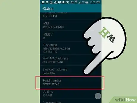 Image intitulée Find Your Mobile Phone's Serial Number Without Taking it Apart Step 1