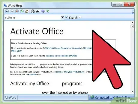 Image intitulée Activate Microsoft Office 2010 Step 3