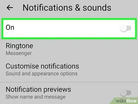 Image intitulée Turn Off Facebook Messenger Notifications Step 12