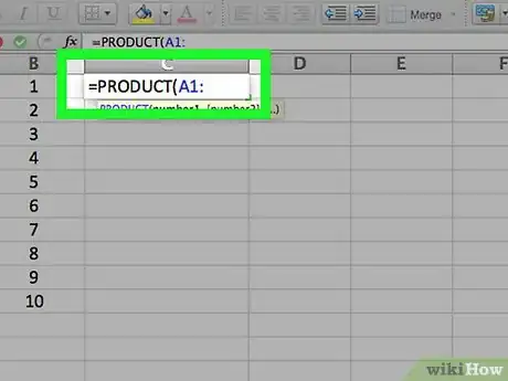 Image intitulée Multiply in Excel Step 19