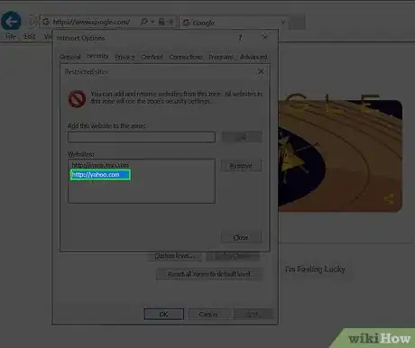 Image intitulée Remove a Website From the Restricted Site List in Internet Explorer Step 6