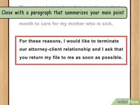 Image intitulée Write a Letter to Your Attorney Step 4