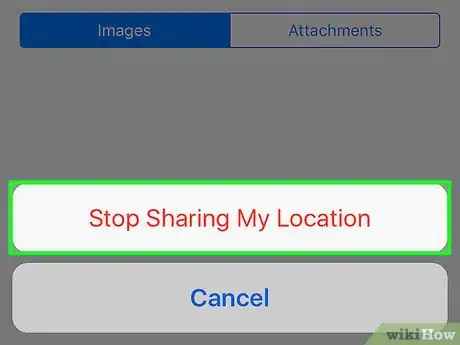 Image intitulée Stop Sharing Your Location on an iPhone Step 5