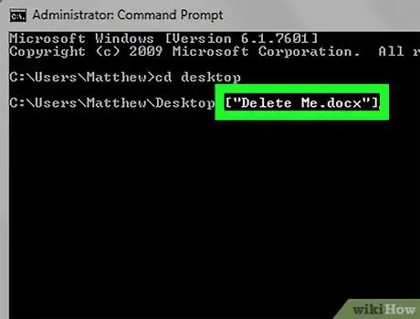 Image intitulée Delete a File Using Command Prompt Step 9