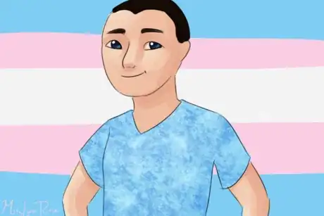 Image intitulée Smiling Transgender Guy and Flag.png