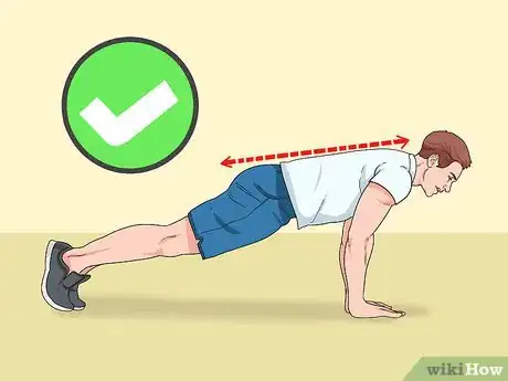 Image intitulée Build Muscle Doing Push Ups Step 1