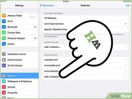 Image intitulée Block Websites on an iPad Step 8