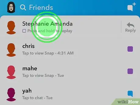 Image intitulée Replay a Snapchat Step 4