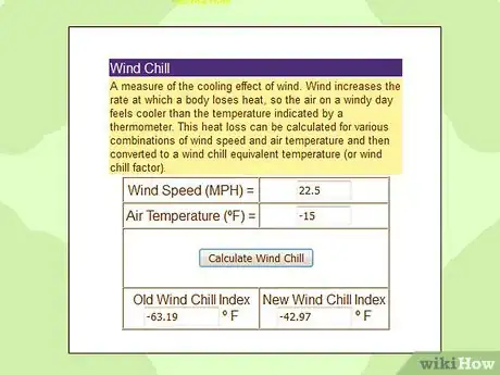 Image intitulée Calculate Wind Chill Step 9