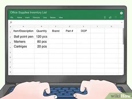 Image intitulée Manage Office Supplies Inventory Step 6