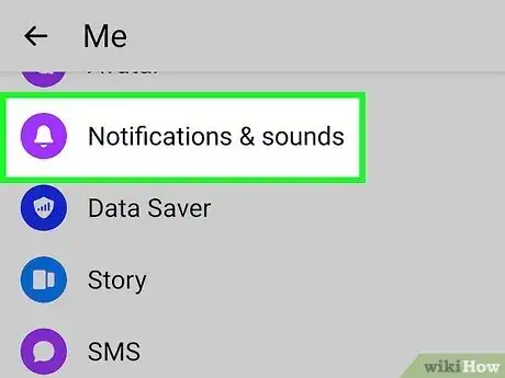 Image intitulée Turn Off Facebook Messenger Notifications Step 11