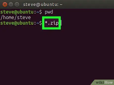 Image intitulée Unzip Files in Linux Step 9