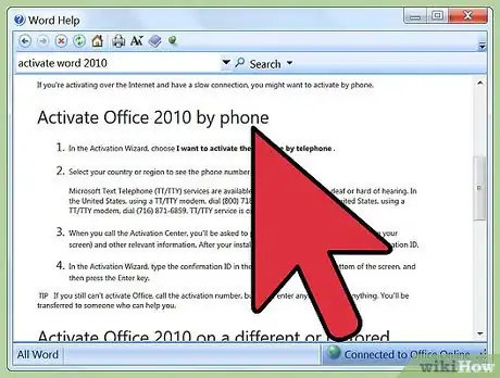 Image intitulée Activate Microsoft Office 2010 Step 9